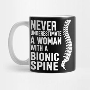 Spinal Fusion Art For Men Women Kids Spine Surgery Mug