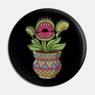 Venus Flytrap Enthusiast Carnivorous Plant Obsession Pin