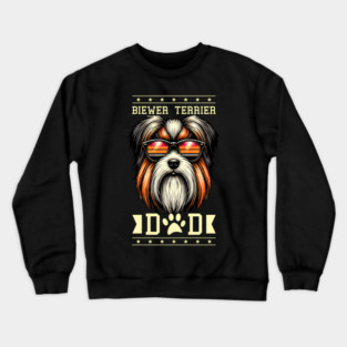 Biewer Terrier Dad Crewneck Sweatshirt