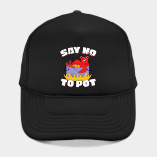 Lobster Pet Red Lobster AntiPot Humor Seafood Lover Hat