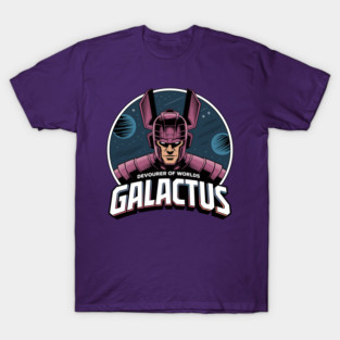 Fantastic Four Vintage Kith Galactus T Shirt, First Steps 2025 Merch Silver Surfer Women Men Kids Boys Galactus T-Shirt