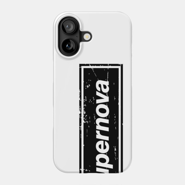 Champagne Supernova - The Mancunian Indie Anthem Black Phone Case by Butter Creative