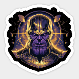 thanos Sticker