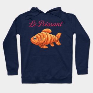 Le Poissant | Croissant Fish Hoodie