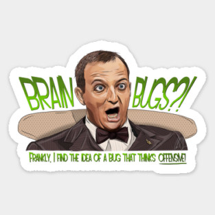 Starship Troopers: Brain Bugs?! Sticker