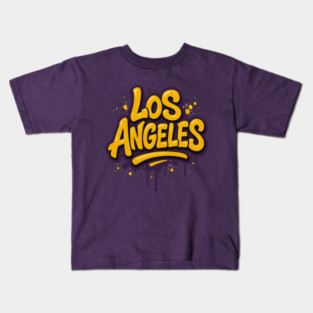 los angeles graffiti Kids T-Shirt
