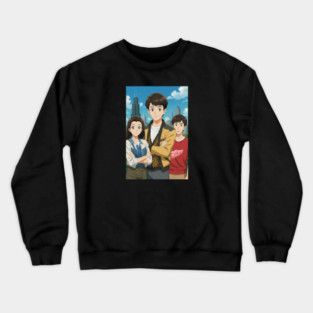 Ferris Bueller Anime Crewneck Sweatshirt