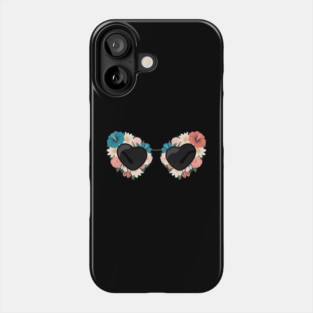 Floral Eyeglasses Optometry Optometrist Optician Doctor Eye Phone Case