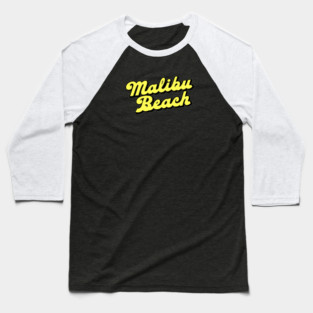 Malibu Beach 1978 Baseball T-Shirt