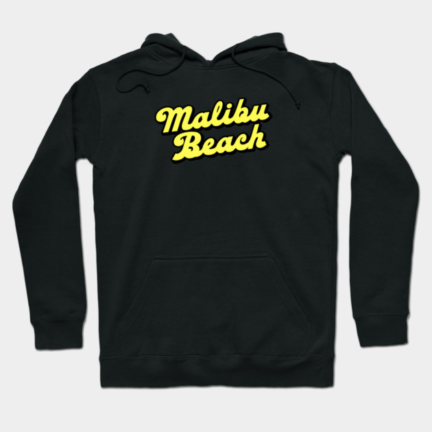Malibu Beach 1978 Hoodie by The Daily Ghost