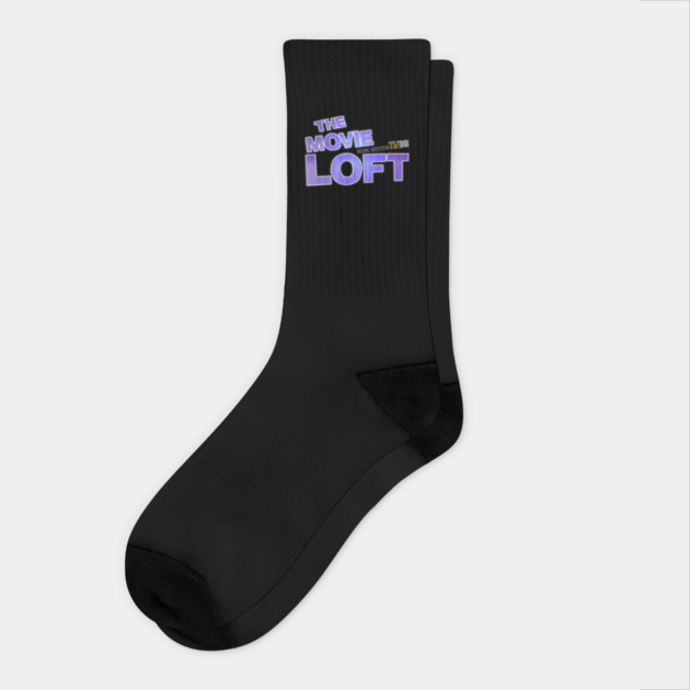 The Movie Loft TV38 WSBK Boston Socks by The Daily Ghost