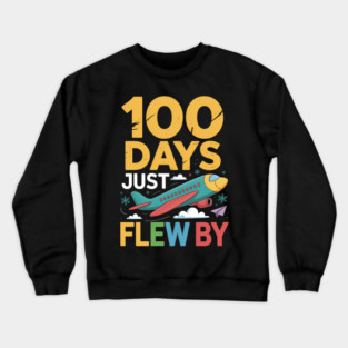 100th Day Of School Cute Crewneck Sweatshirt