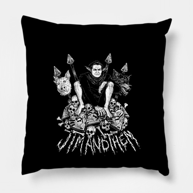 The Goblin Ghoul - Jim and Them Pillow by Jim and Them