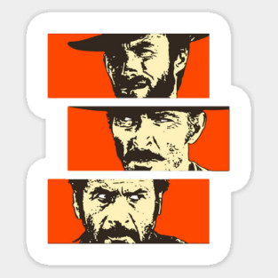 The Good The Bad and The Ugly III Sticker