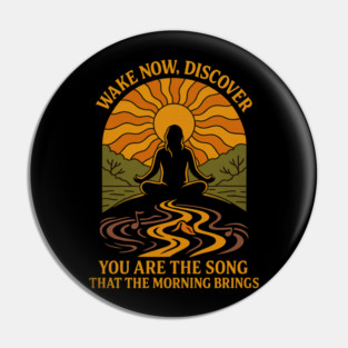 Deadhead Eyes of the World Retro Gift Pin