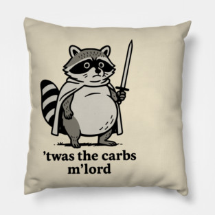 Twas the Carbs M lord Pillow