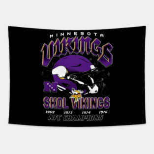 Minnesota Skol Vikings Tapestry