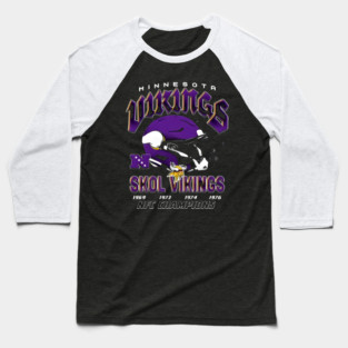 Minnesota Skol Vikings Baseball T-Shirt