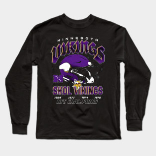 Minnesota Skol Vikings Long Sleeve T-Shirt