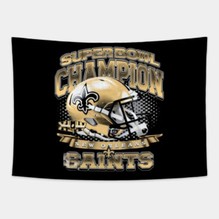 New Orleans Super Bowl Champions Tapestry