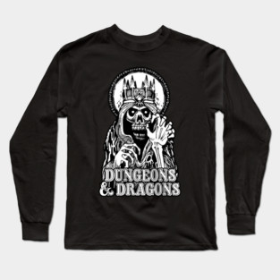 Old School Lich Long Sleeve T-Shirt