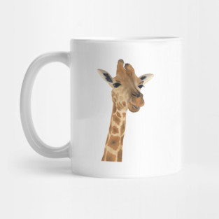 Watercolor giraffe Mug
