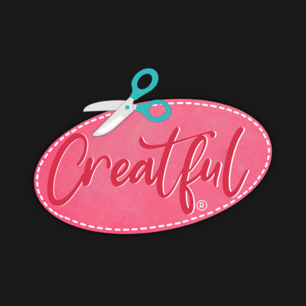 Creatful Logo - Left chest logo by Nancy Fellows