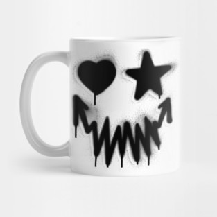 Face of a STaRR (Spray Paint) Mug