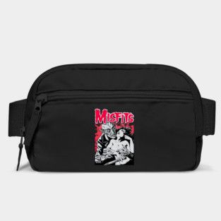 Vintage Rock Misfits Band Albums Punk Tour Logo Bag