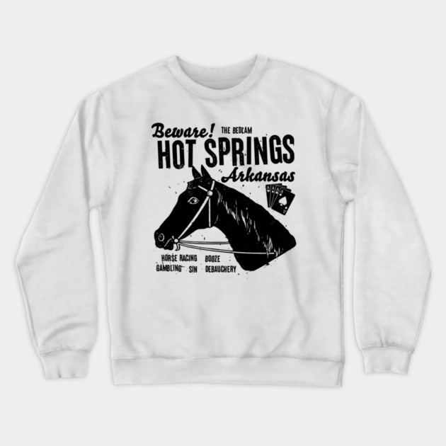Hot Springs is Fun Crewneck Sweatshirt by rt-shirts