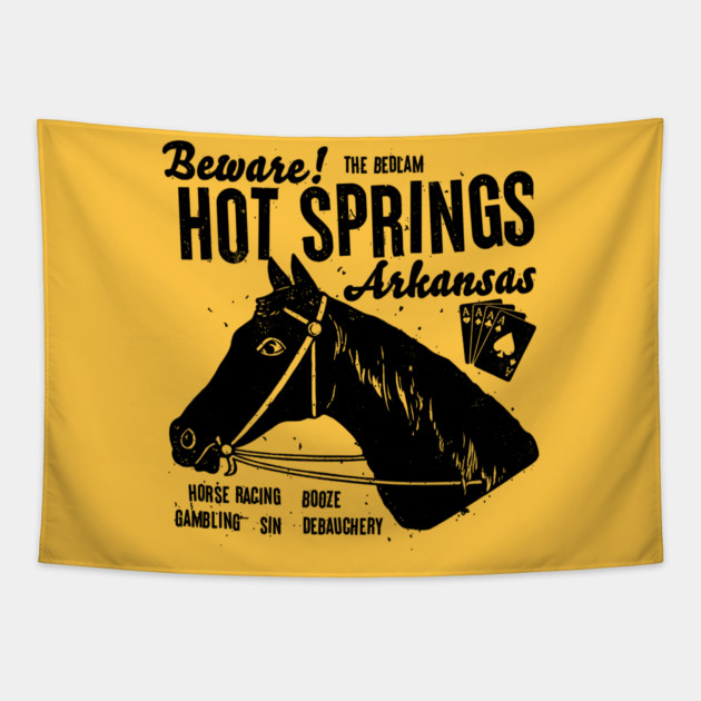 Hot Springs is Fun Tapestry by rt-shirts