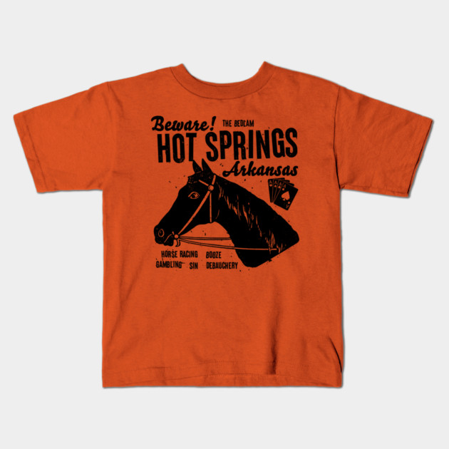 Hot Springs is Fun Kids T-Shirt by rt-shirts