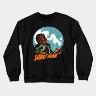 Wolfman Moon Crewneck Sweatshirt