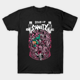 Edge Of Sanity Rock Lee and Gaara T-Shirt