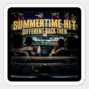 Echoes of Summer's Past Sticker