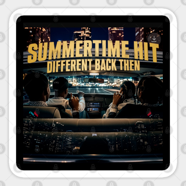 Echoes of Summer's Past Sticker by Lamar 's Store