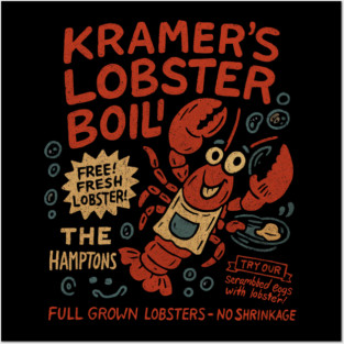 Kramer's Lobster Boil Vintage Posters and Art
