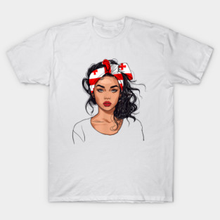 Georgian Flag Souvenirs Products Georgia T-Shirt