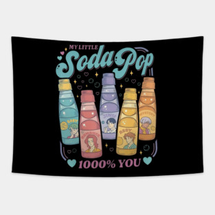 saja boys my little soda pop Tapestry