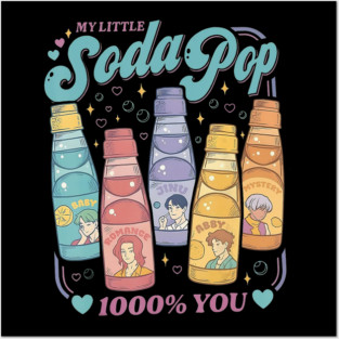 saja boys my little soda pop Posters and Art