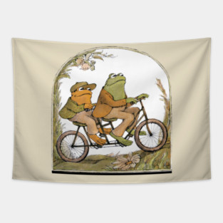Frog and Toad Tapestry