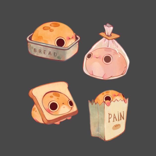 Frogs in Bread by Lucracia Ray