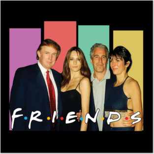 Funny Donald Trump And Jeffrey Epstein Posters and Art