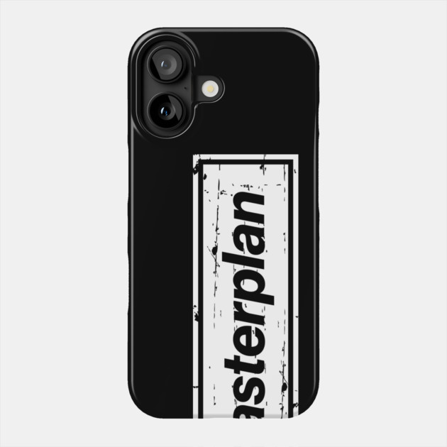 Masterplan - The Mancunian Indie Anthem White Phone Case by Butter Creative