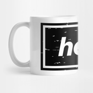 Hello - The Mancunian Indie Anthem Black Mug