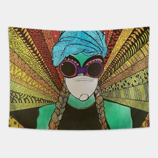 Lady Apocalypse Tapestry