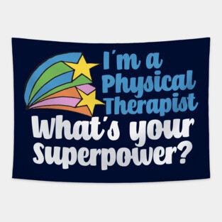 Super Physical Therapist Tapestry