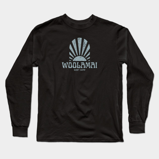 Woolamai Beach Surf Camp Long Sleeve T-Shirt by Timeless Chaos