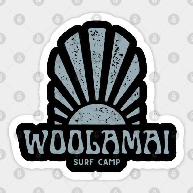 Woolamai Beach Surf Camp Sticker by Timeless Chaos