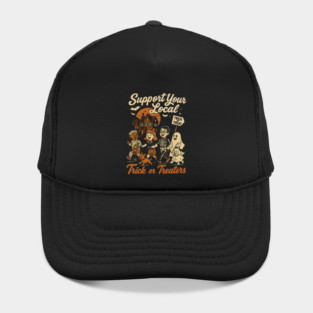 Support Your Local Trick or Treaters Retro Halloween Hat